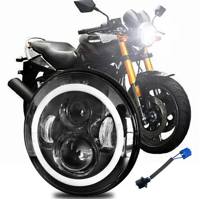 For Yamaha Virago 750 1000 1100 5.75  5-3/4 Inch LED Headlight DRL Motorcycle • $45.99