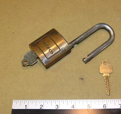 Medeco Padlock W/ 2 Working Keys - Tested Good • $72.50