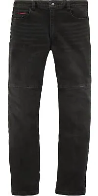 Icon Uparmor Mens Motorcycle Riding Jeans Black • $140