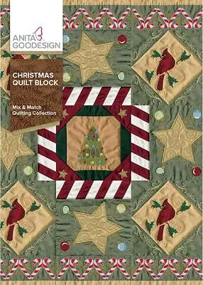 Christmas Quilt Blocks Anita Goodesign Embroidery Machine Design CD NEW • $15.99