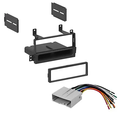 Car Stereo Radio Dash Installation Kit W/ Harness For 2003-2011 Lincoln Town Car • $15.99