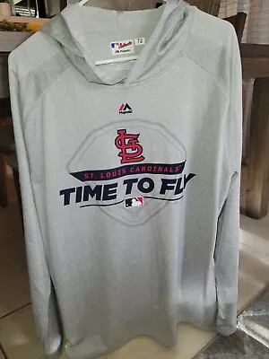 St. Louis Cardinals Sweatshirt Majestic MLB Baseball Authentic Collection XL • $39.99