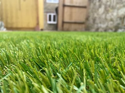 £0.99 • Buy Cheap 45mm Artificial Grass - Astro - Turf - Fake Lawn - Topaz - Fake Grass