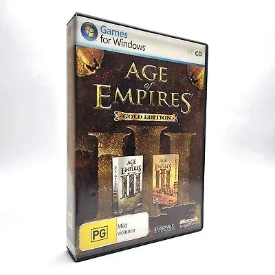 Age Of Empires 3 - III - PC -  Real Time Strategy - War Chiefs Not Included -  • $15