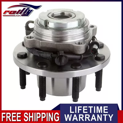 Wheel Bearing Hub Assembly Front Fits Ford F-250 F-350 Excursion 4WD 4x4 W/ ABS • $81.03