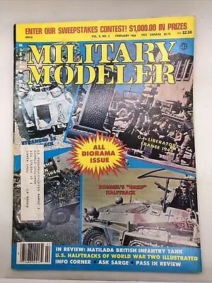 Military Modeler Magazine Vol 9 # 2 February 1982 See Content Page  • $18.31