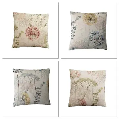 Iliv Hedgerow Country Journal Floral Linen Handmade Decorative Cushion Cover  • £10.30