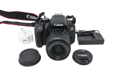 £219 • Buy Canon 650D Camera 18.0 MP With 18-55mm, Shutter Count 16819, Good Condition