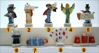 2004 Thibault Bergeron L'Instant Magic Magicien Charm Ceramic 3D Choice • $2.16