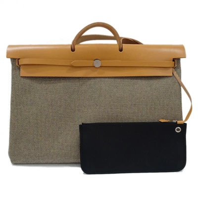 $3545.10 • Buy HERMES HERBAG ZIP RETOUNE Cabin 50 Toile H Z 2021 Handbag #U293
