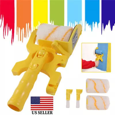 $12.99 • Buy Multifunctional Clean-Cut Paint Edger Roller Brush Safe Tool For Wall Ceiling US