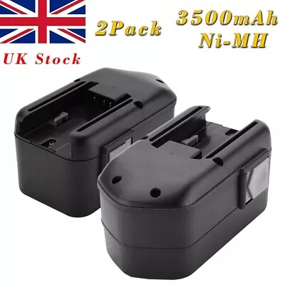 £55.89 • Buy 2xFor AEG MILWAUKEE B18 MX18 48-11-2200 BXL18 SB2E 18STX 18V 3.5Ah Ni-MH Battery