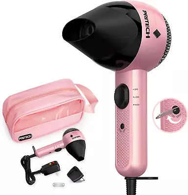 Dual Voltage Hair DryerTravel Mini Hair Dryer Lightweight Quiet Compact Blow... • $36.12