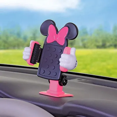 New DISNEY Minnie Mouse 3D Phone Mount Holder Car Accessories • $32.29