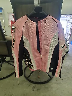 Joe Rocket Motorcycle Jacket Women’s Medium Zipup Full Body Armor Mesh New • $45