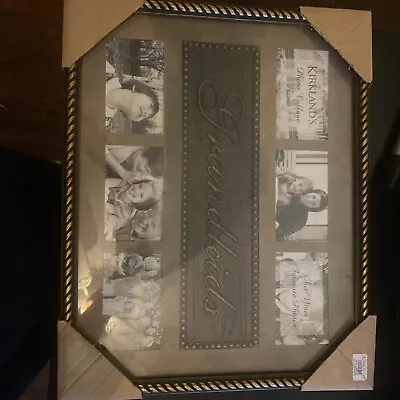 Picture Frame Grandkids Collage Family Holder. Memories Kirkland Frame • £22.16