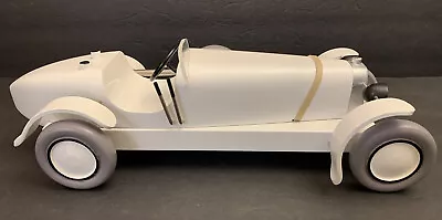 Vilac 14” Model Car 1934 Bugatti Type 59 Aroutcheff White Wooden Made In France • $299.99