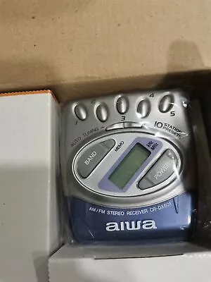 Vintage AIWA Walkman CR-DX501 New With Original Packaging • $286.40