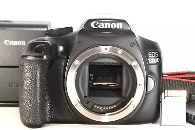 Canon 1300D Digital SLR Camera (Body Only) W/battery Charger Strap Card • $329