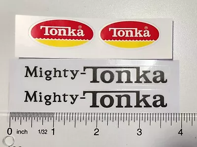 Mighty Tonka Dump Truck Sticker Set 1974 To 1975. • $5.99