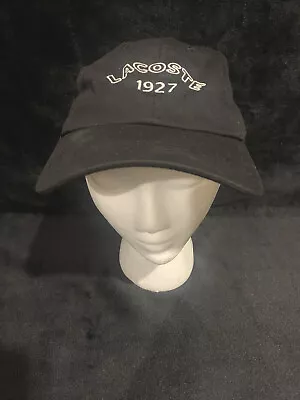 Lacoste 1927 Black Hat  • $40