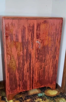 $220 • Buy Antique Wardrobe Free Standing 