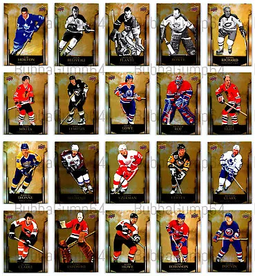 2023 UD TIM HORTONS LEGENDS BASE HOCKEY CARDS - U PICK - Finish Your Set 💥 • $1.11