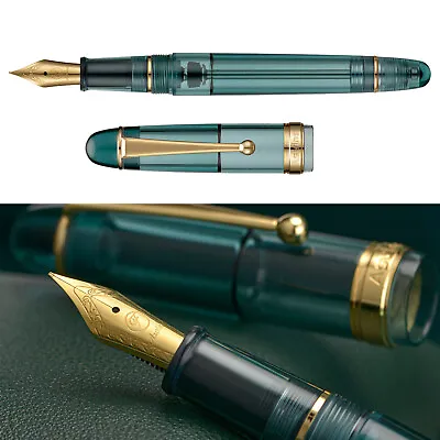 Asvine V126 Vacuum Filling Fountain Pen EF/F/M NibMatte Acrylic Writing Pensto • $23.74