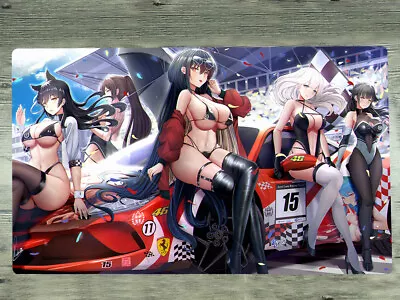 Yugioh Playmat Azur Lane Custom TCG CCG Mat Anime Girls Trading Card Game Mat • $30.74