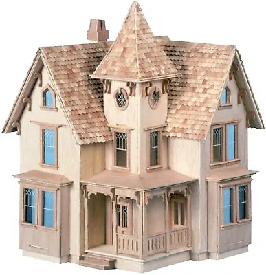 Fairfield Dollhouse Kit 1/2 Inch Scale Model Vintage Handcrafted Wood • $139.89