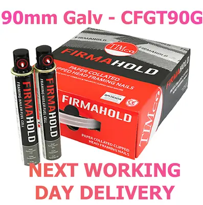 TIMCO FirmaHold Collated Nails 90mm Gal CFGT90G • £47.49