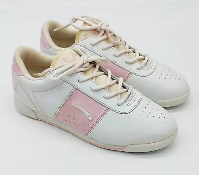 VTG Woman’s LA Gear Walking Aerobic WHITE Pink Size 10 Never Worn Breast Cancer • $29.50