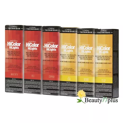 L'Oreal Excellence HiColor HiLights For Dark Hair 1.2 Oz (Choose From 6 Colors) • $8.79