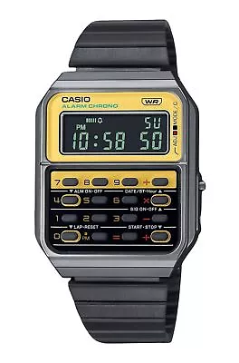 Casio Vintage Heritage Colors Digital Quartz CA500WEGG9B Unisex Calculator Watch • $73.39