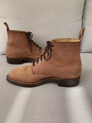 RM Williams Rickaby Boots Nubuck Leather 9G Excellent Condition  • $350