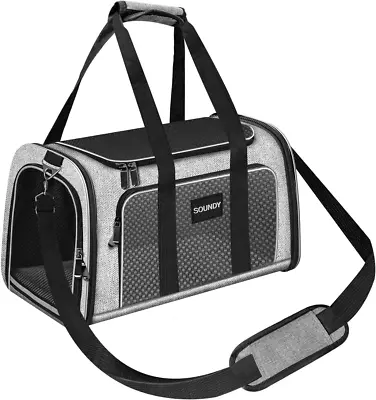 Dog Carrier Cat Carriers Airline Approved Pet Carrier For Small Medium Dogs Cats • $26.72