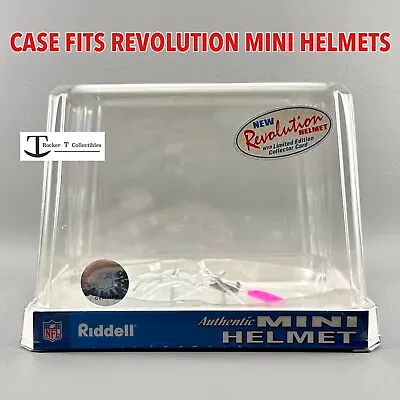 Riddell Authentic Revolution Revo NFL Mini Helmet Retail Display Case Empty Box • $7.99