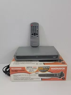 Magnovox TB100MG9 DTV Digital Analog Converter SDTV Tuner Tested *Read Below • $22