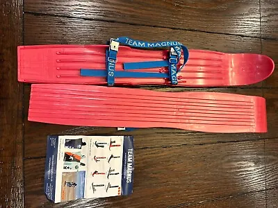 Tundra Wolf By Team Magnus - Mini Skate Skis For Snow - Youth Training Skis! • $15