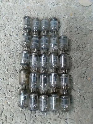 $15.99 • Buy 8939 Lot Of 24 MISC BRANDS 5654 VACUUM TUBES 