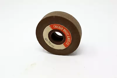 Vintage Chicago Wheel & MFG. Co. SX-90-45 5/8 Arbor Grinding Wheel 2.4  X 0.77  • $5