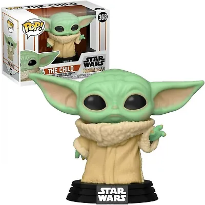 Funko Pop ! Star Wars The Mandalorian #368 'The Child' Baby Yoda Grogu Figure • $16.99