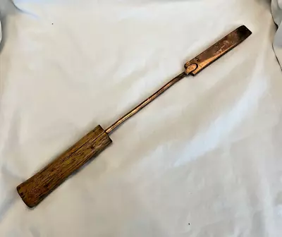 Antique Soldering Iron 17   Tinsmith Vintage Roofing Soldering 5  Copper • $23