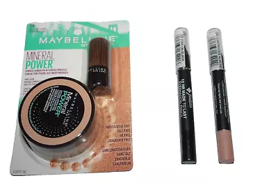 Maybelline Mineral Loose Power Foundation  0.28 Oz Natural Ivory/Light3+ 2 GIFTS • $24.99