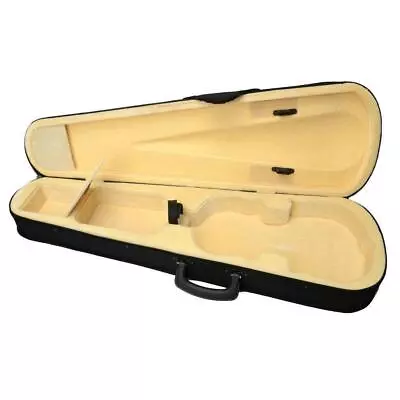 Cloth Fluff Triangle Shape Case Yellow Lining For 4/4 Violin Fiddle • $32.99