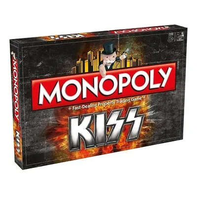 KISS Rock Band MONOPOLY Board Game NEW & SEALED Only £17.50 - POSTFREE UK • £17.50