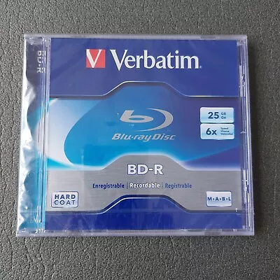 £7.50 • Buy Verbatim Bd-r Blueray 25GB