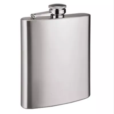 ATST® Stainless Steel Hip Flask - High Quality Flask Available In 6oz 8oz 10oz • £5.75