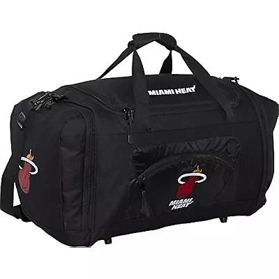 NBA Roadblock Duffel Bag 20  X 11.5  X 13  (Miami Heat) • $39.95