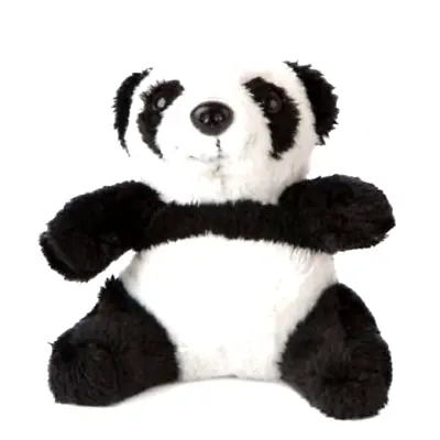 Living Nature Smols Panda 12cm  - An543 Soft Cuddly Cute Plush Teddy Bear Wild • £8.25